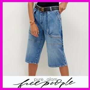 Free People cropped jeans